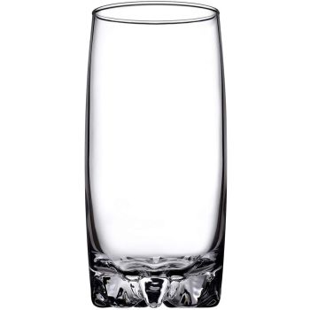 Durable Everyday Highball Tumbler Drinking Glasses - 385ml Capacity