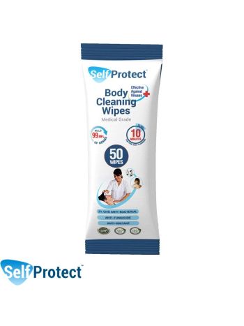 Self Protect Anti Fungicide Body Cleaning Wipes