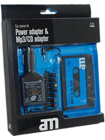 Power Adapter Converter & Music Cassette Tape
