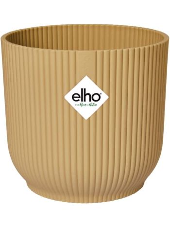 Elho Flower Pot Butter Yellow