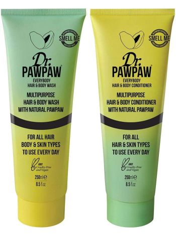 Dr. PAWPAW Everybody Hair And Body Wash & Conditioner Duo Pack