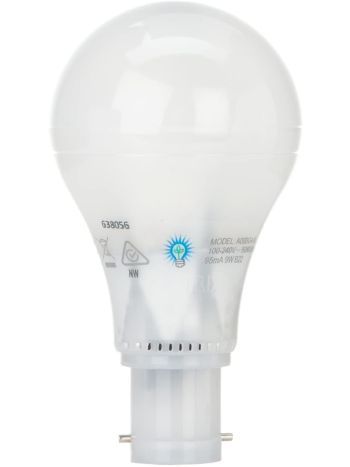 ViriBright LED Light Bulb 9W 810Lm 4000K Natural White B22 Dimmable Bulb