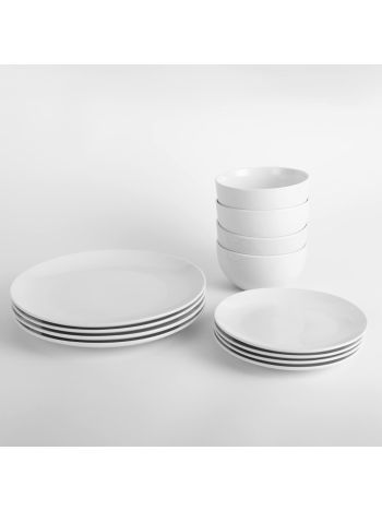 Prep & Cook 12PC Dinner Set - Porcelain 