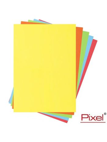 Pixel A4 80gsm Assorted Coloured Bright Paper
