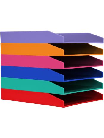 A4 Plastic Stackable Letter Filing Document Letter Tray