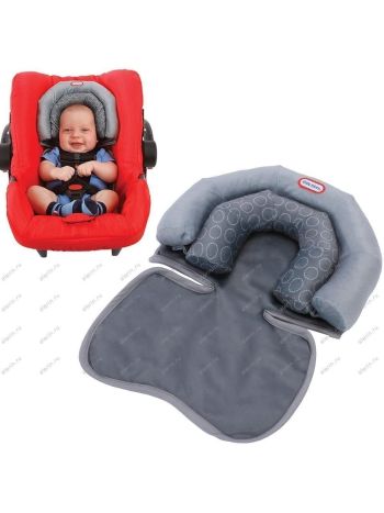 Baby Infant 2 in 1 Soft Head Neck Support Cushion Pillow for Travel