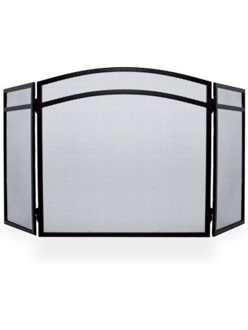 Hampton Fire Guard - Arched 3 Panel Folding Design