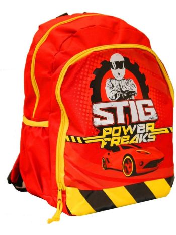 The Stig Power Freaks Official Kids Children School Backpack