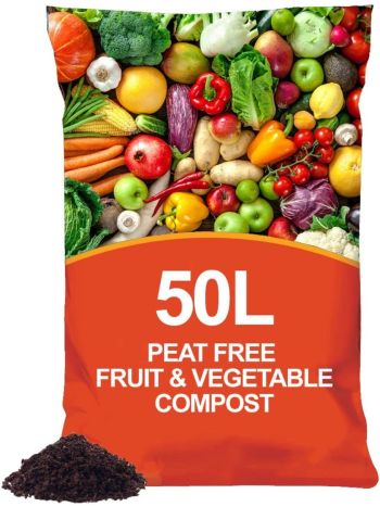 Peat Free Nutrient Rich Fruit & Vegetable Compost