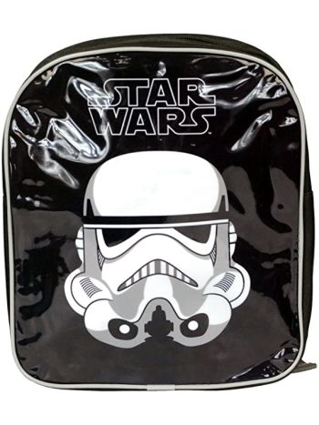 Official Star Wars Childrens Boys Bag Junior Black Backpack