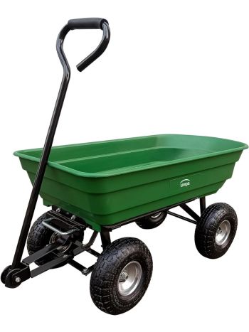 All Terrain Tipping Barrow Cart with Pneumatic Tyres 