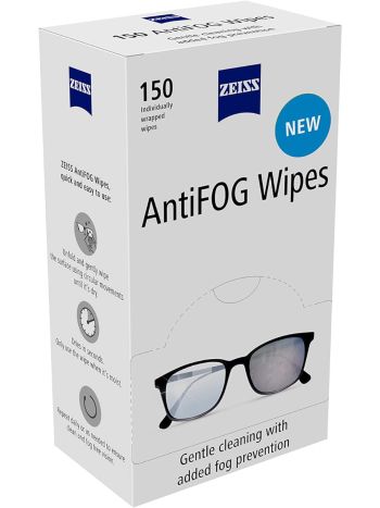 AntiFOG Wipes Disposable Cloths in Sachets