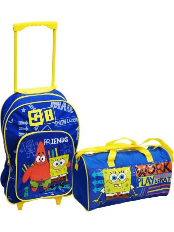 Children's Spongebob Squarepants Luggage Set