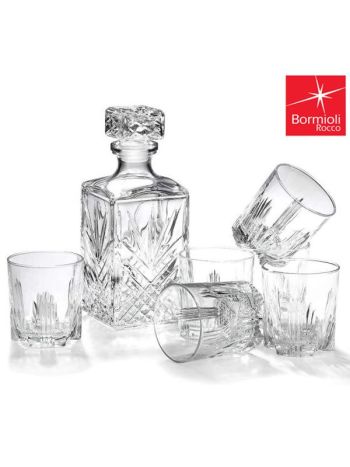 Bormioli Rocco Select Decanter & Whiskey Glass Set