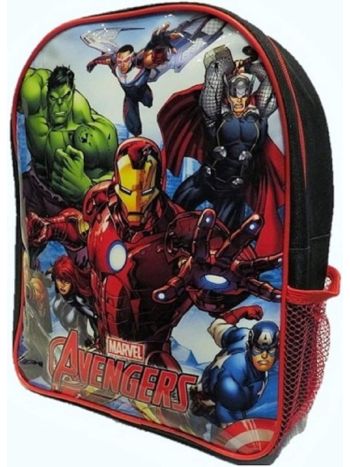 Avengers Boys Junior Red Backpack School Bag