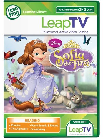 LeapFrog LeapTV Learning Game Disney Sofia The First Sofia's Picnic Games