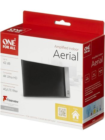 One For All Amplified Indoor Digital TV Aerial SV9335