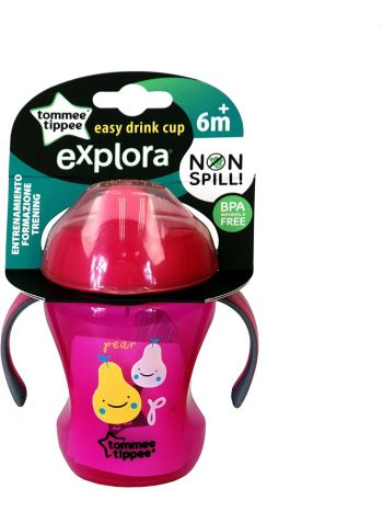 Tommee Tippee® Explora Non Spill Training Easy-Grip Straw Sippee Drink