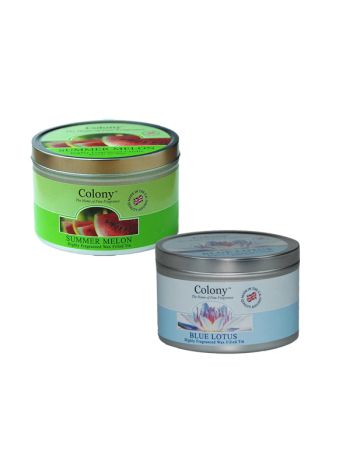 Colony Scented Candles in a Tin