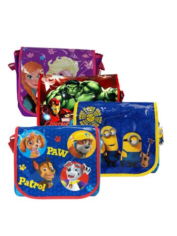 Childrens Disney Pixar Messenger Satchel Bags