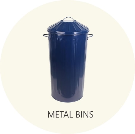 metal bins